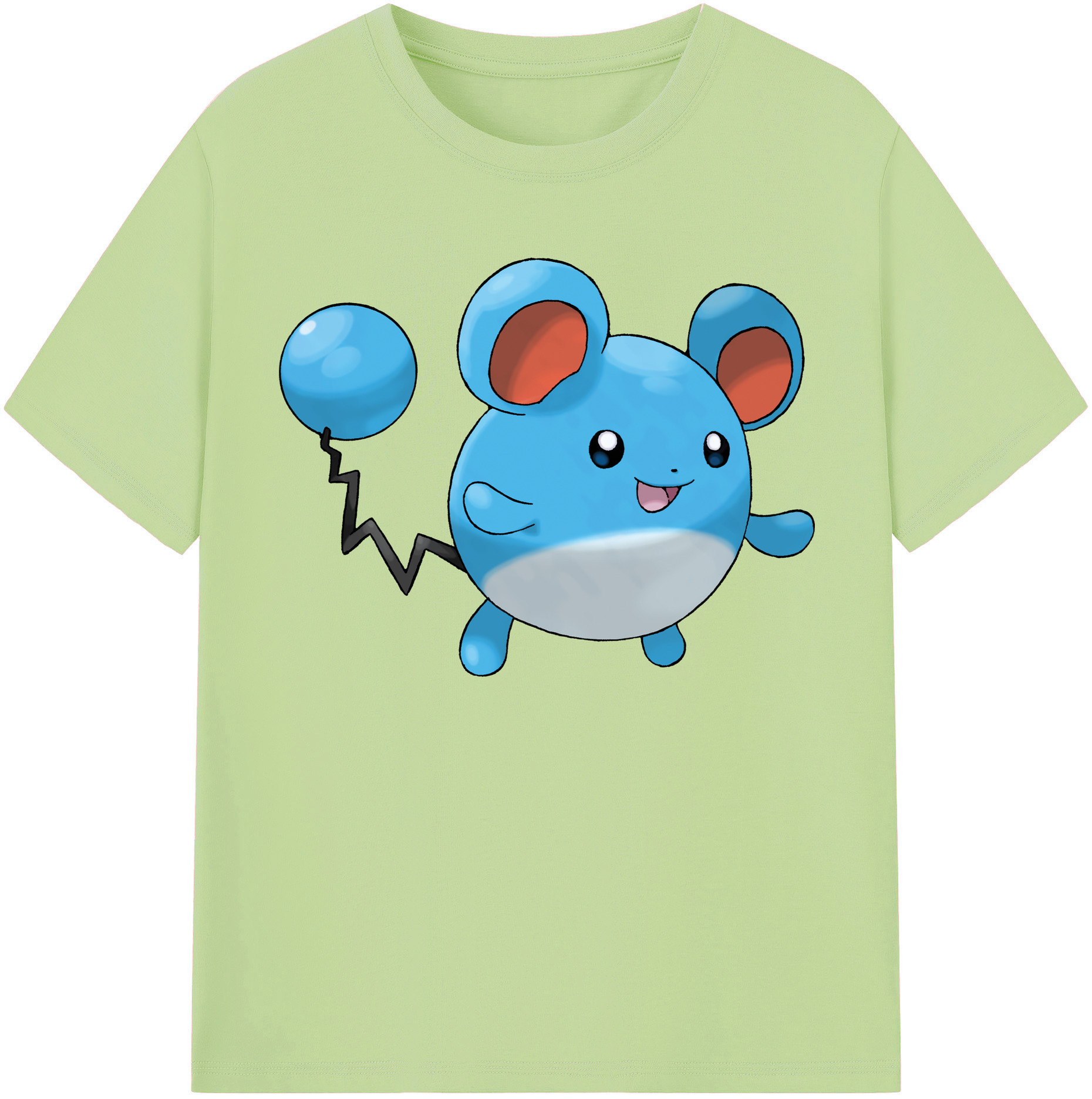 （画像用） ポケットモンスター Pokémon 綿100％半袖Tシャツ（フロントプリント）